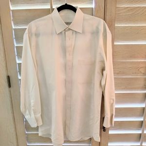Zegna shirt, off white, all cotton